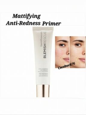 🌺BareMinerals Blemish Rescue Anti Redness Skin-Clearing Mattifying Primer